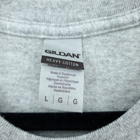 Wicked Witch University Funny Alumni Tee L Gray/Blue Short Sleeves Halloween - Picture 3 of 13